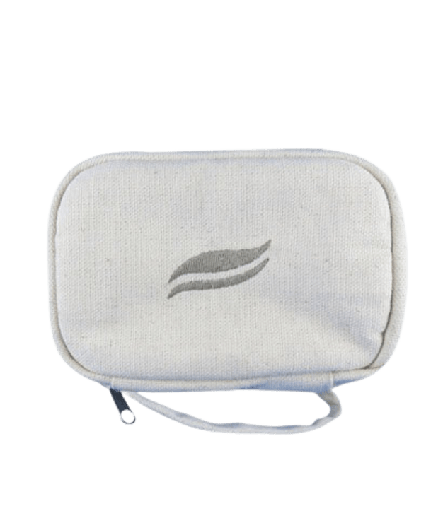 Trousse de voyage en coton BIO (petit modèle)