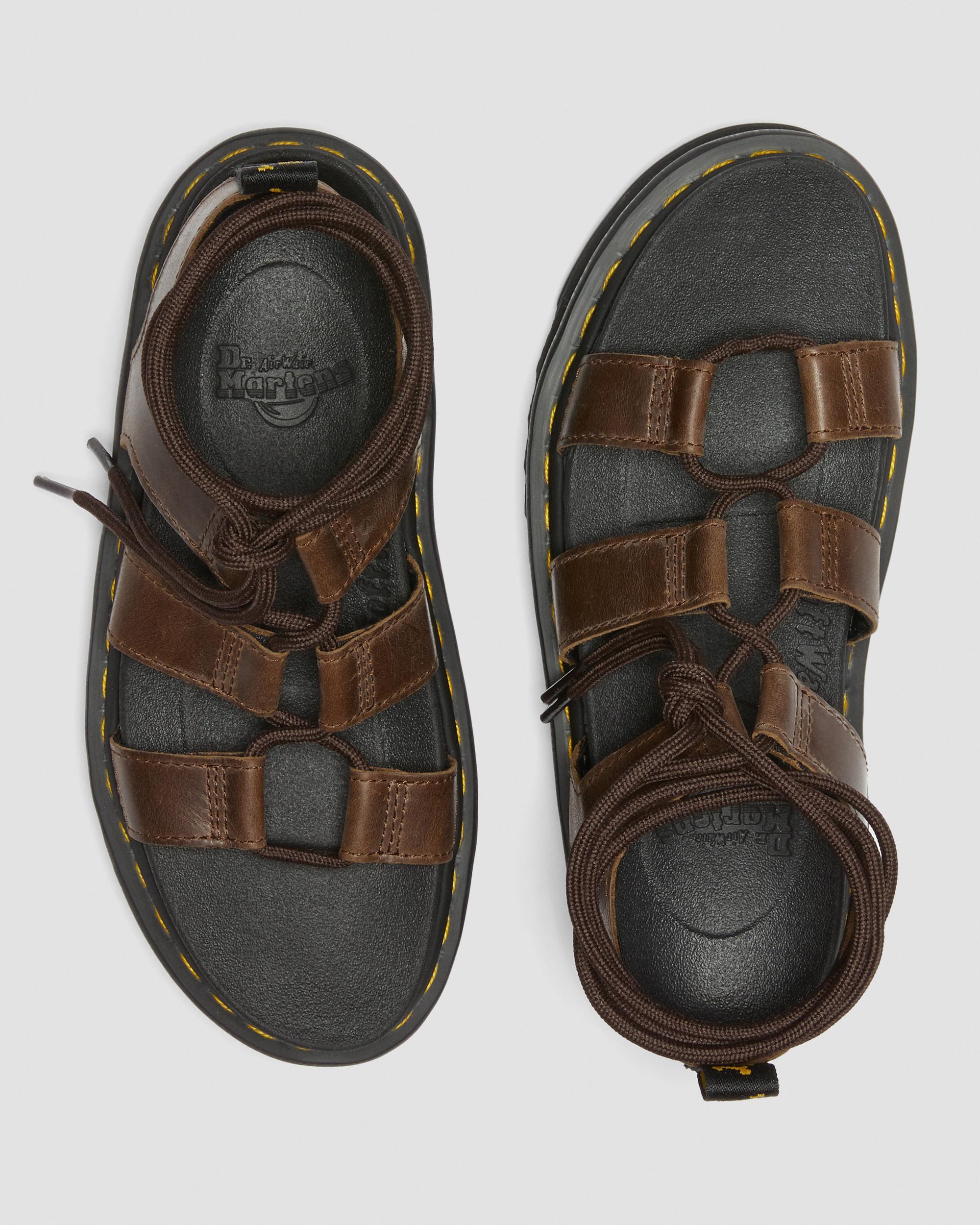 Nartilla Illusion Leder Gladiator Sandalen