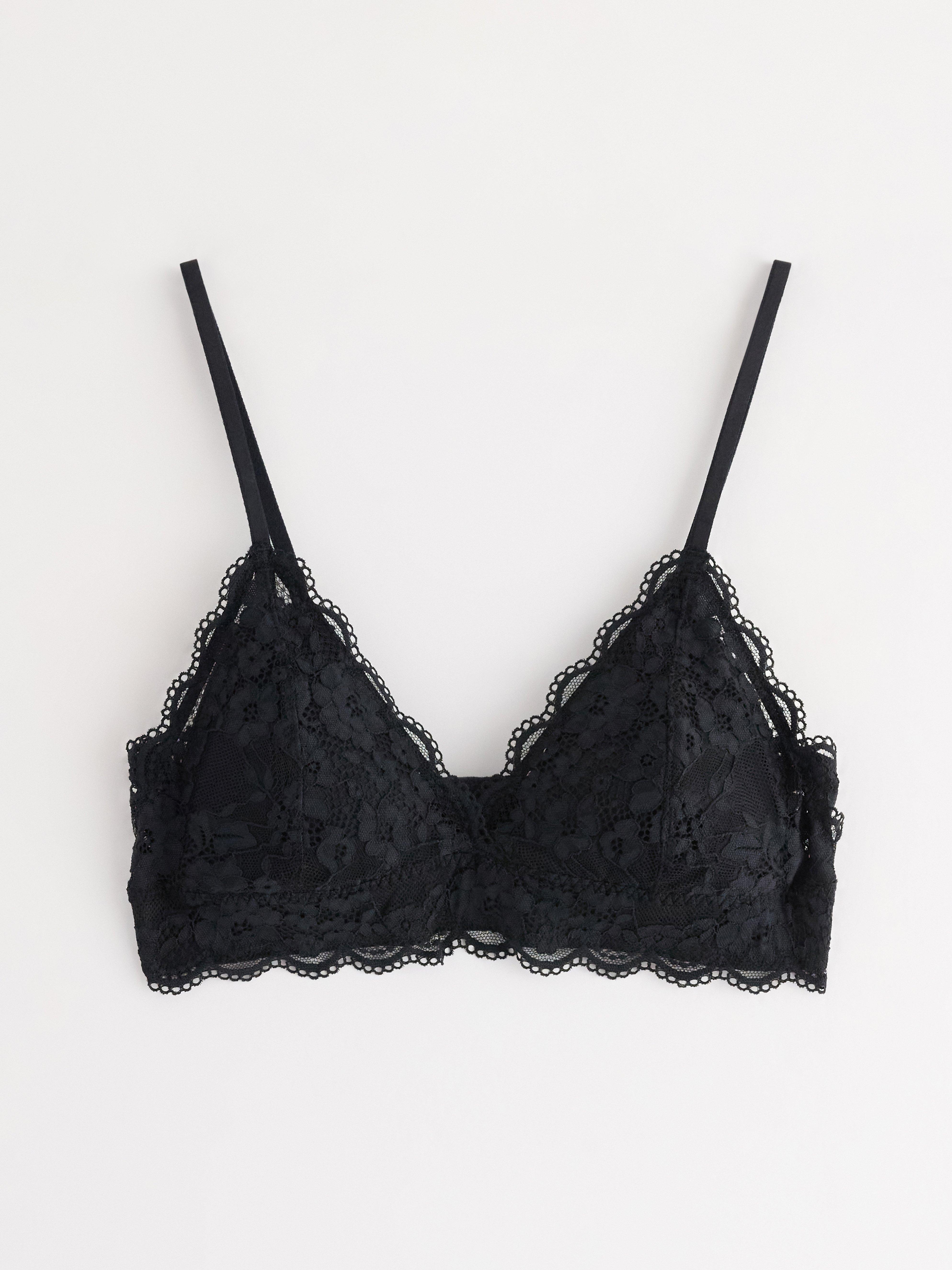 Bralette i kalhotky černá