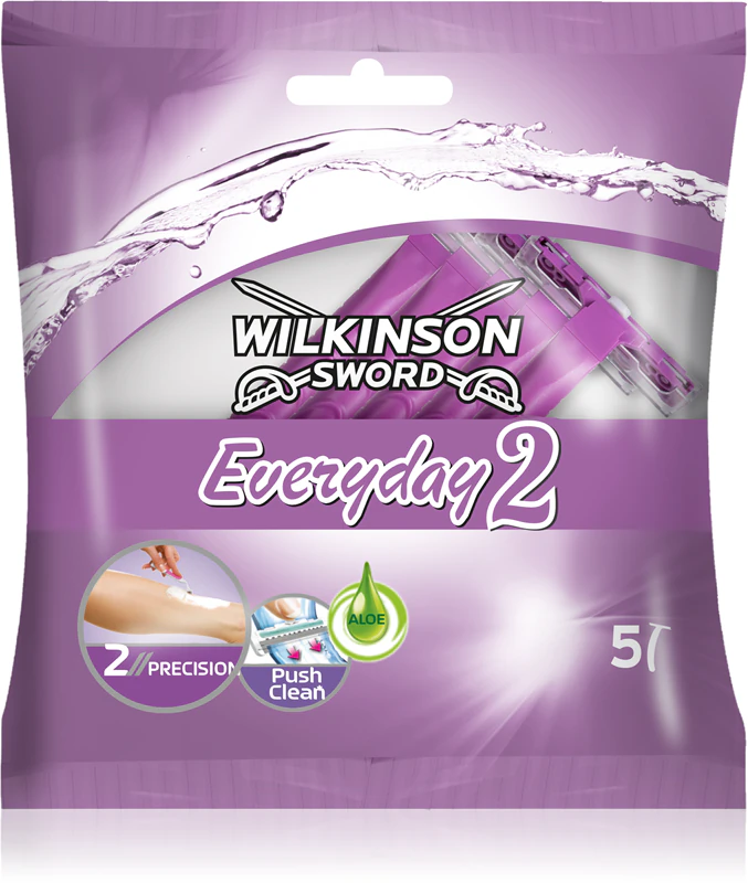 Wilkinson Sword Essentials 2 wegwerpscheermesjes voor vrouwen