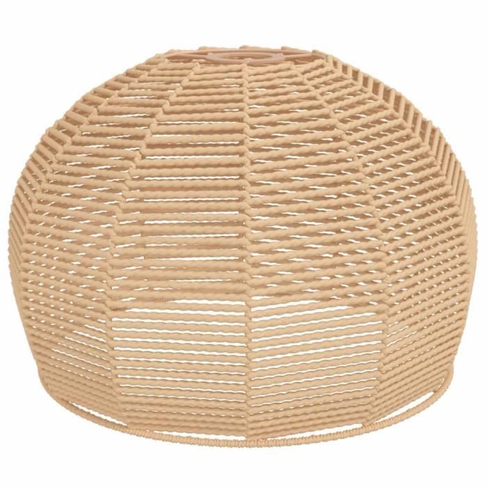 vidaXL Abat-jour de plafonnier Ø36x26 cm fer et papier 364363