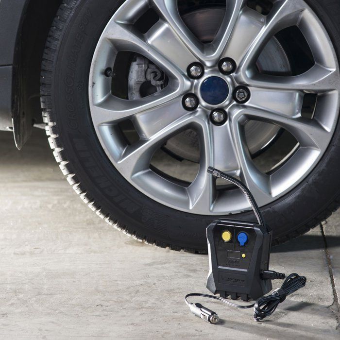 Mini compressore digitale 12V - MICHELIN - Gonfiaggio da 0,05 bar fino a 3,5 bar