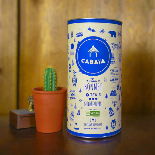 Cabaia Milky Navy marineblaue Mütze