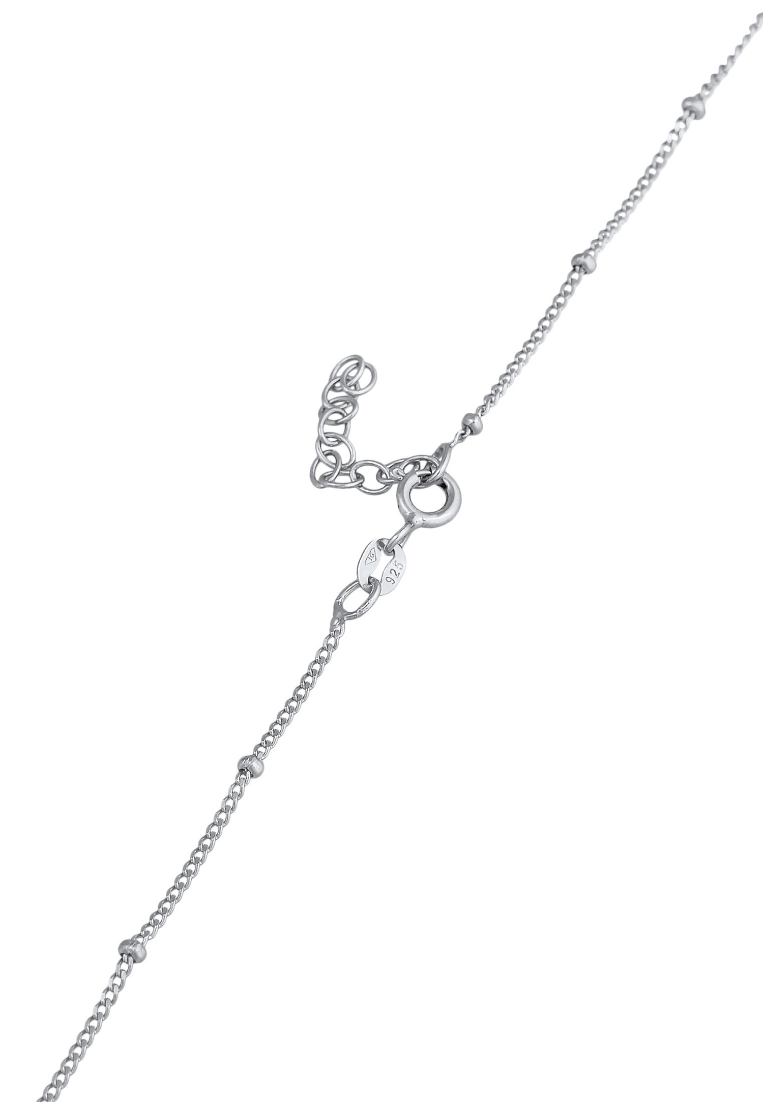 Elli Femmes Choker Coeur Amour Simple en Argent Sterling 925