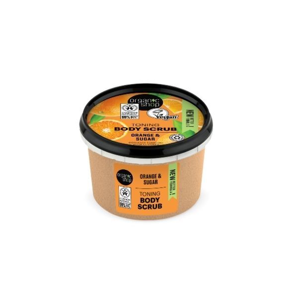 Bio-Körperpeeling Orange & Zucker, 250 ml