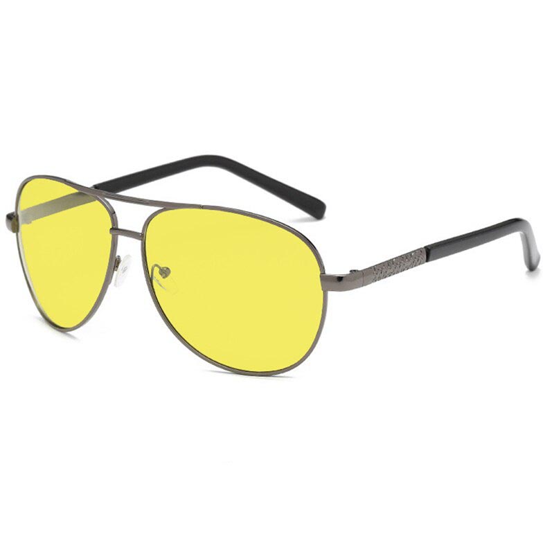 TAC Polarisierte Nachtsicht-Fahrbrille für Damen und Herren, gelbe Sonnenbrille UV400 A29