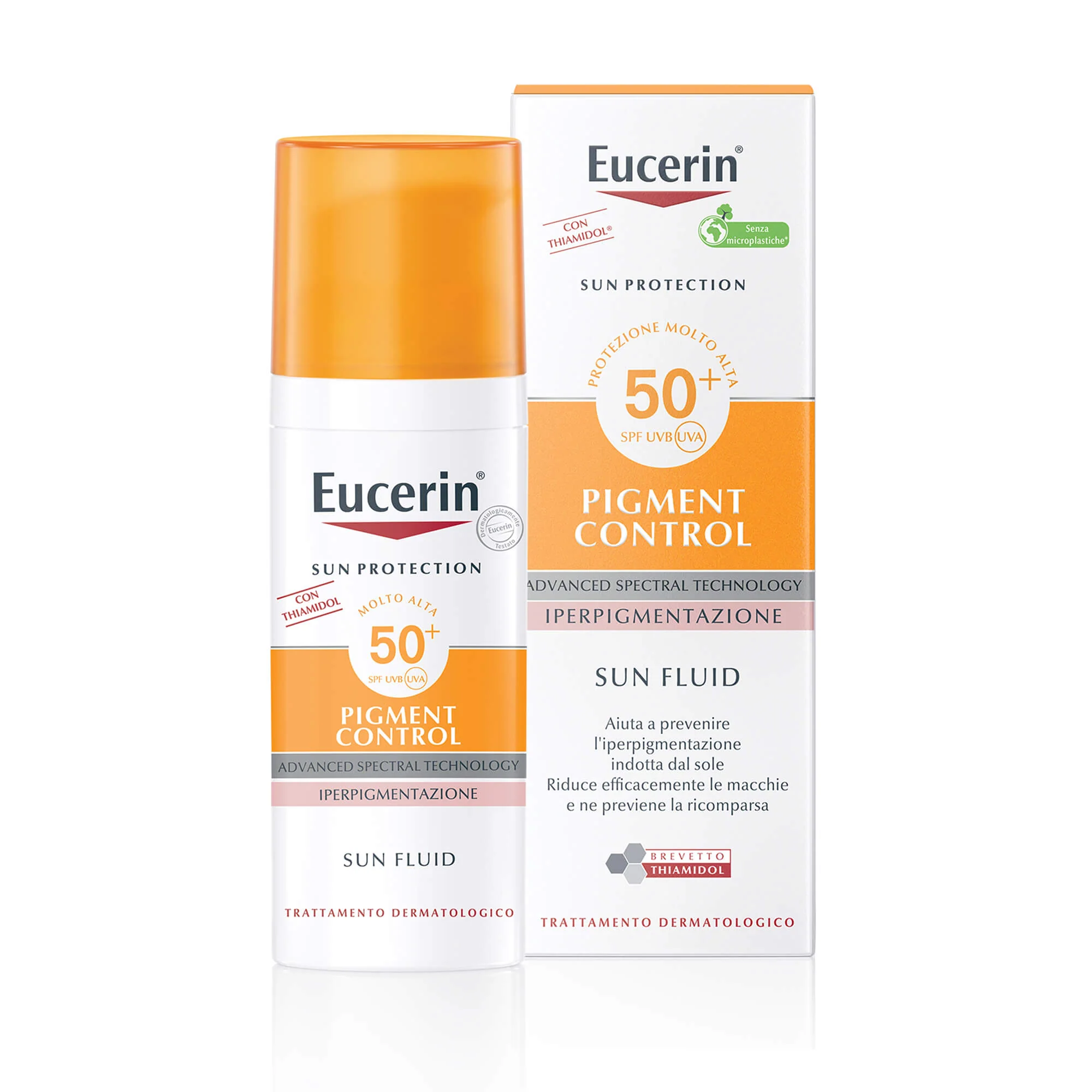 Sun Protection Pigment Control Sun Fluid SPF50+ - Solare viso alta prot.