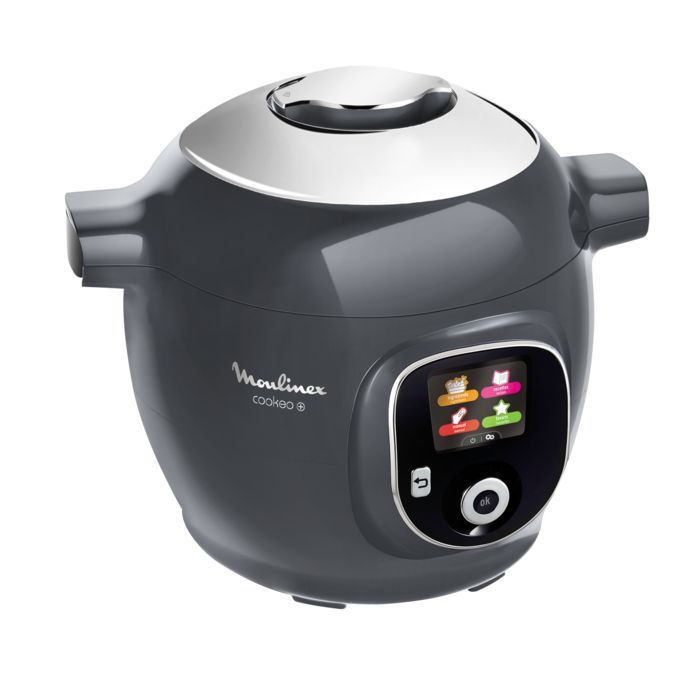 Moulinex Cookeo, Multicooker, 150 ricette, Veloce, 6 L, 6 persone, Java Pepper Grey, CE851HF0