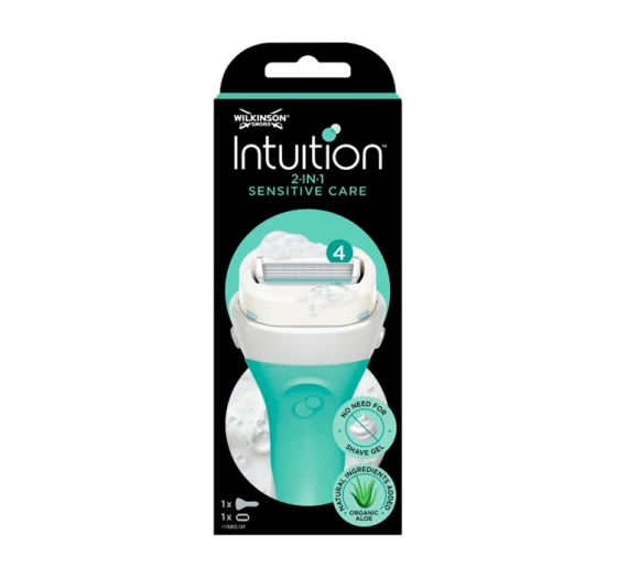 Wilkinson Sword Intuition Sensitive maszynka do golenia dla kobiet rączka   1 wkład