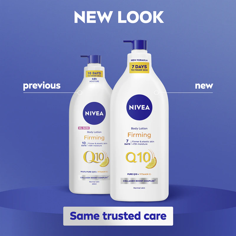 Leite Corporal Firmador NIVEA Q10
