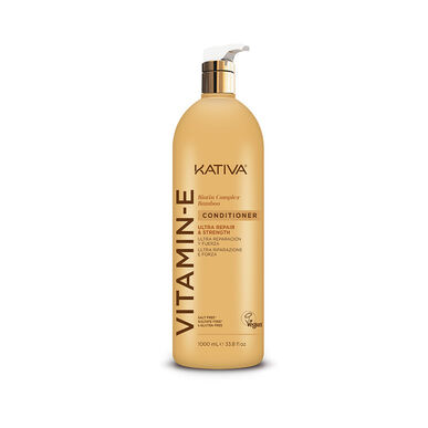 Kativa Vitamin E Conditioner Ultra Repair & Strength Balsam Intensivt reparerende og styrkende 1000 ml 1000 ml