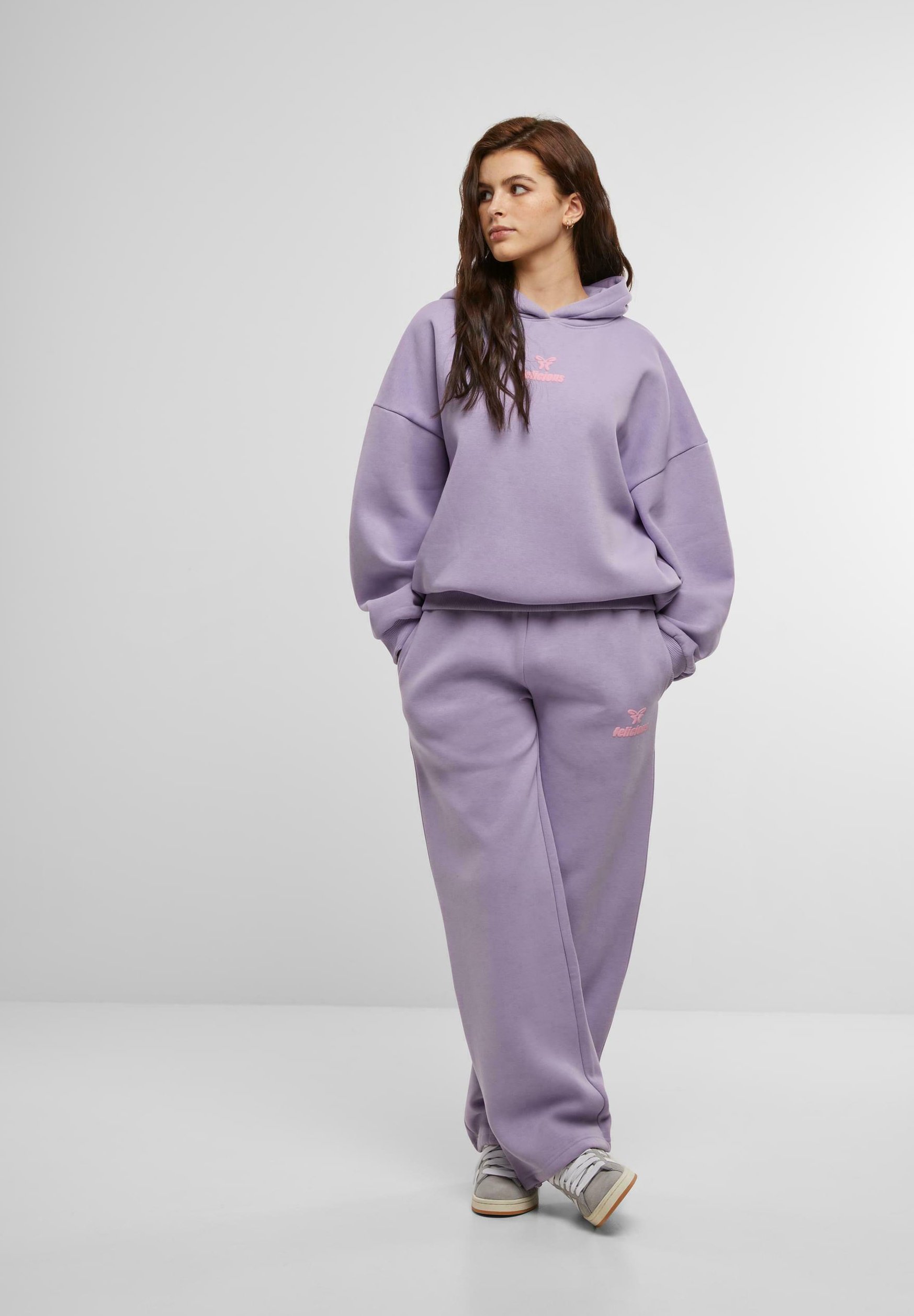 FELICIOUS BASIC - Hoodie - violet