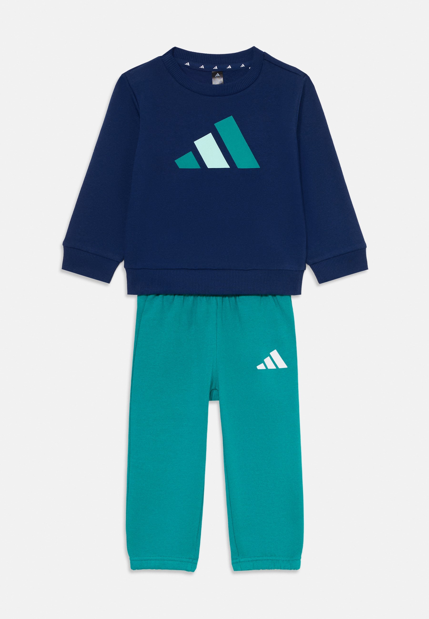 adidas Performance ESSENTIALS SET - Treningsdress - dark blue/pure teal/halo mint