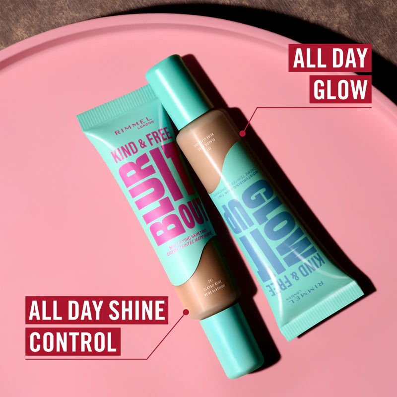 Rimmel Kind & Free Glow It Up kevyt kosteuttava meikkivoide