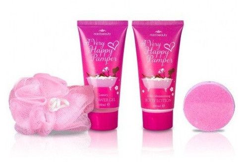Веома срећан сет за купатило „Pampering Novel“ Гели за купање и сапуни