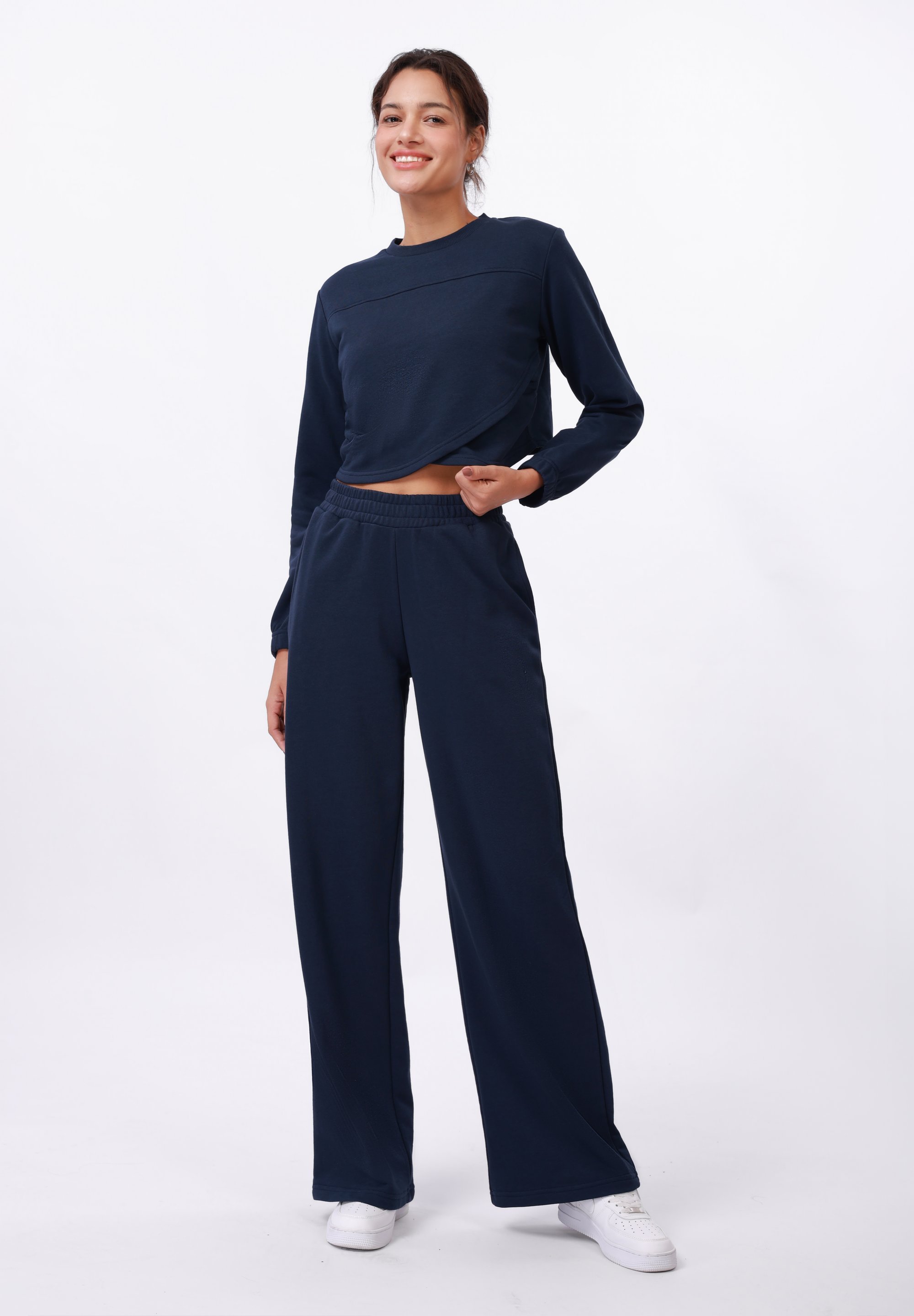 Ensemble Even&Odd Tall - Survêtement - bleu marine