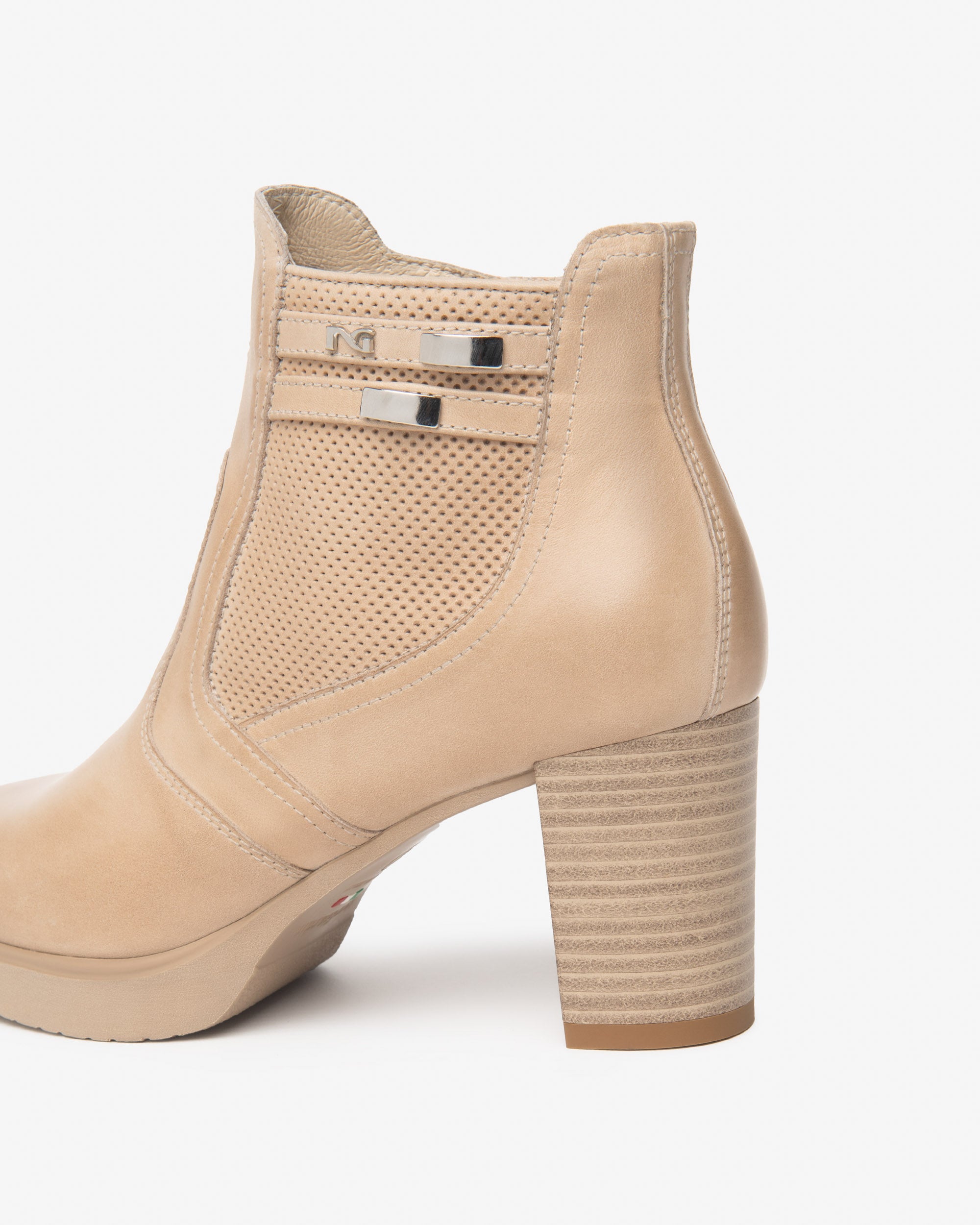  Damen-Ankle-Boots aus Leder