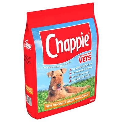 Chappie komplet kylling og fuldkornsmorgenmadsprodukter