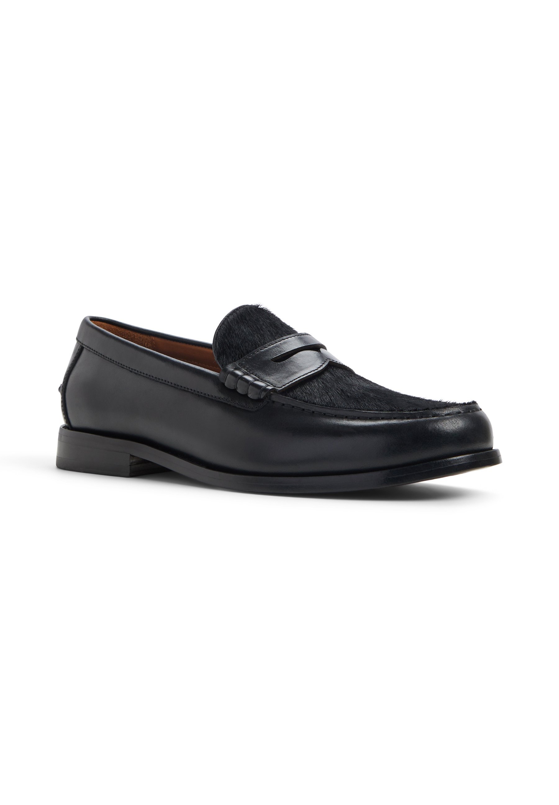 ALDO Smart slip-ons - open zwart
