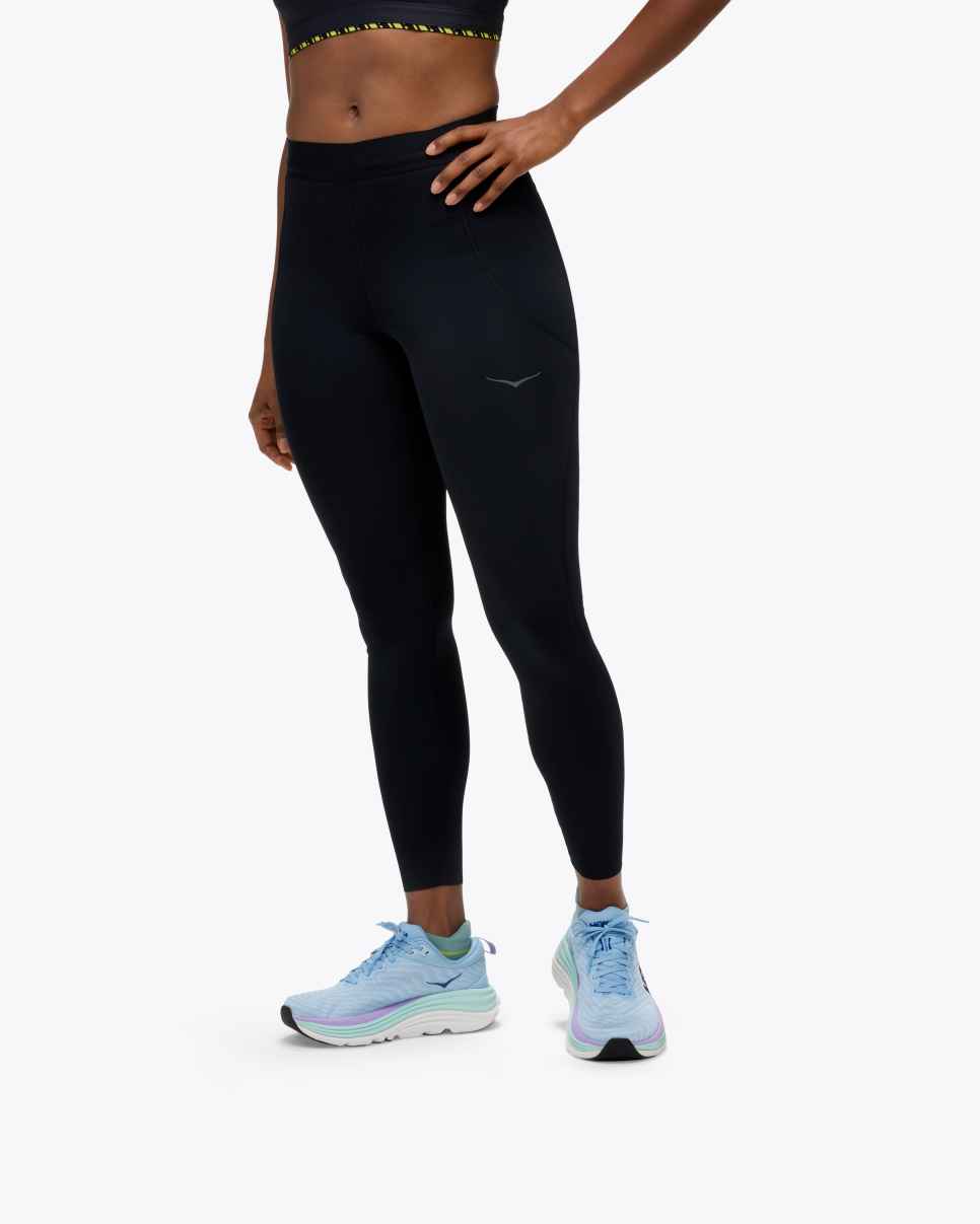 HOKA Novafly Run Tight 25-meter zwart