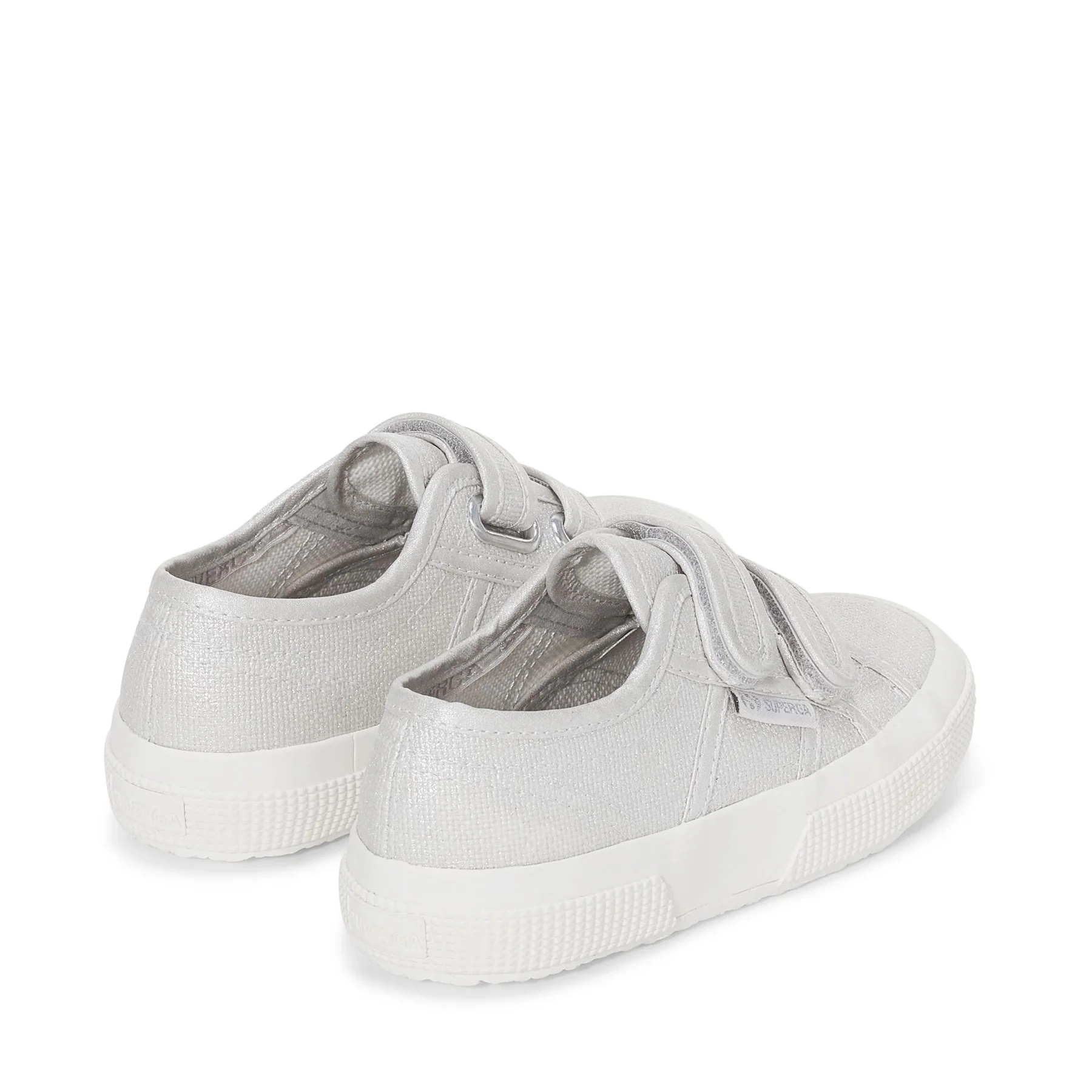 2750 KIDS STRAPS PEARL MATTE CANVAS-GREY SILVER-FAVORIO