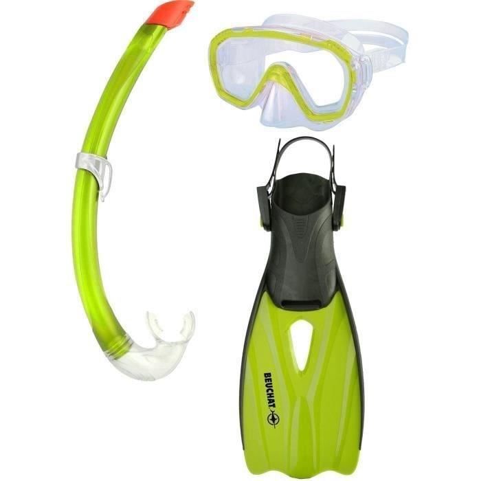 Kit da sub per bambini con pinne regolabili - 30/32 - BEUCHAT