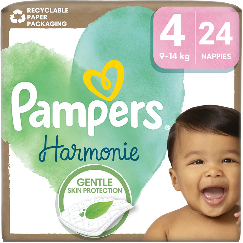 Pampers Harmonie Größe 4 Einwegwindeln