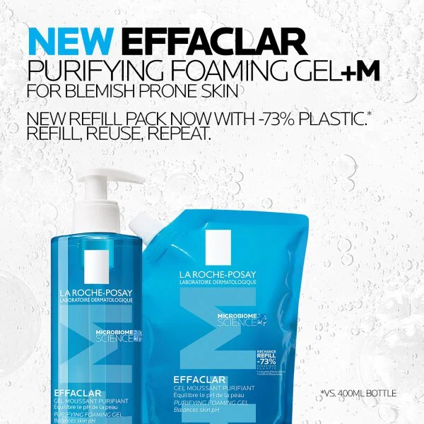 La Roche-Posay Effalcar Rensemiddel Refill 400ml