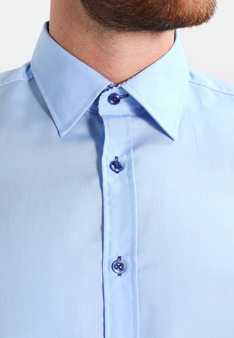 Pier One Hemd - hellblau/blau