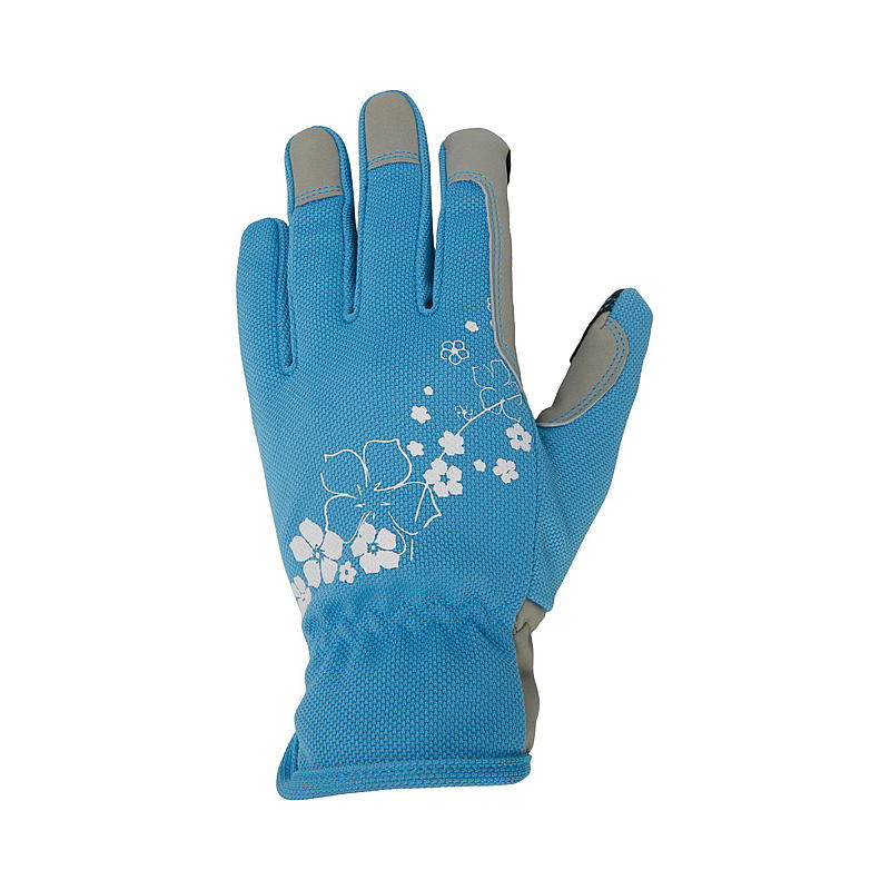 Blossom Garden-handskar storlek 7, nubuck och stretch