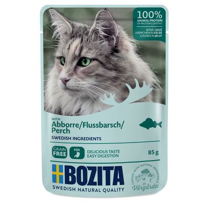 Bozita Chunks in Jelly Pouches Mixed Packs 12 x 85g