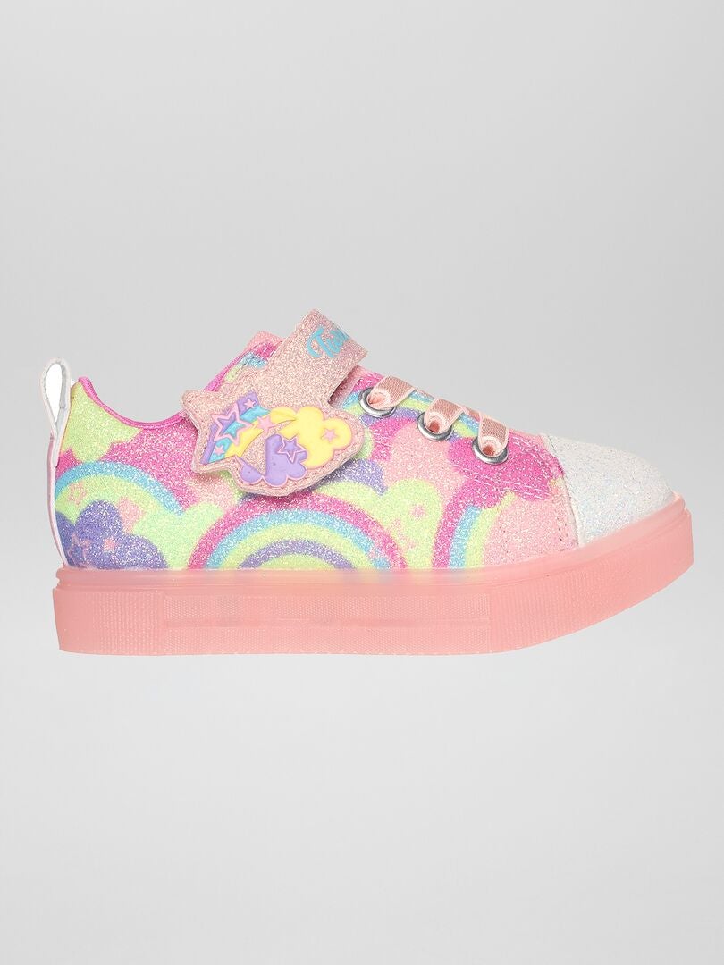 'Skechers Twinkle Sparks Ice 2.0 - Shimmering Sky' schoenen - ROZE