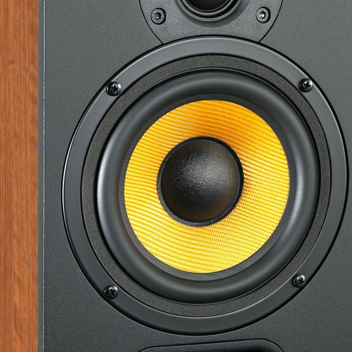 Davis Acoustics Ariane 1 American Walnut (Dark Walnut) - Pair of 2-Way/2-Speaker Bookshelf Speakers