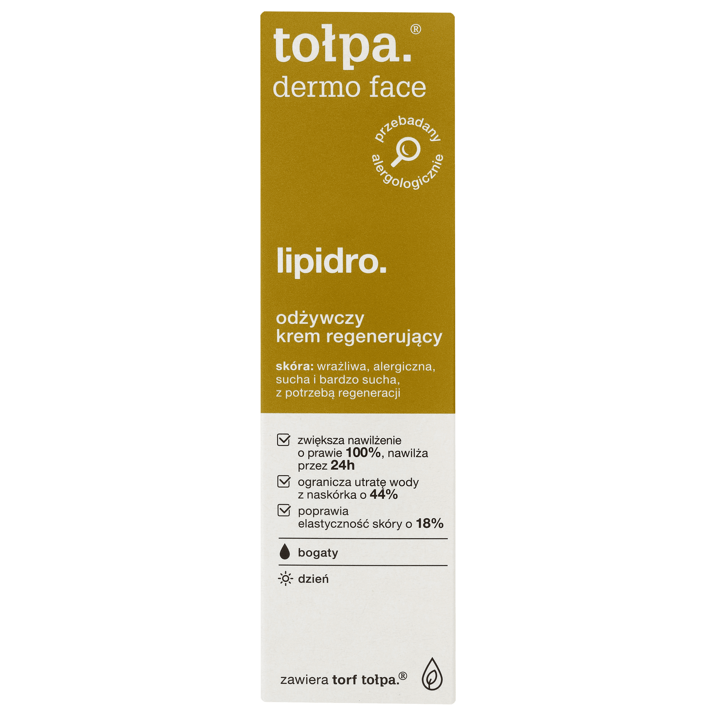 Tołpa nourishing face cream regenerating 40ml Dermo Face Lipidro