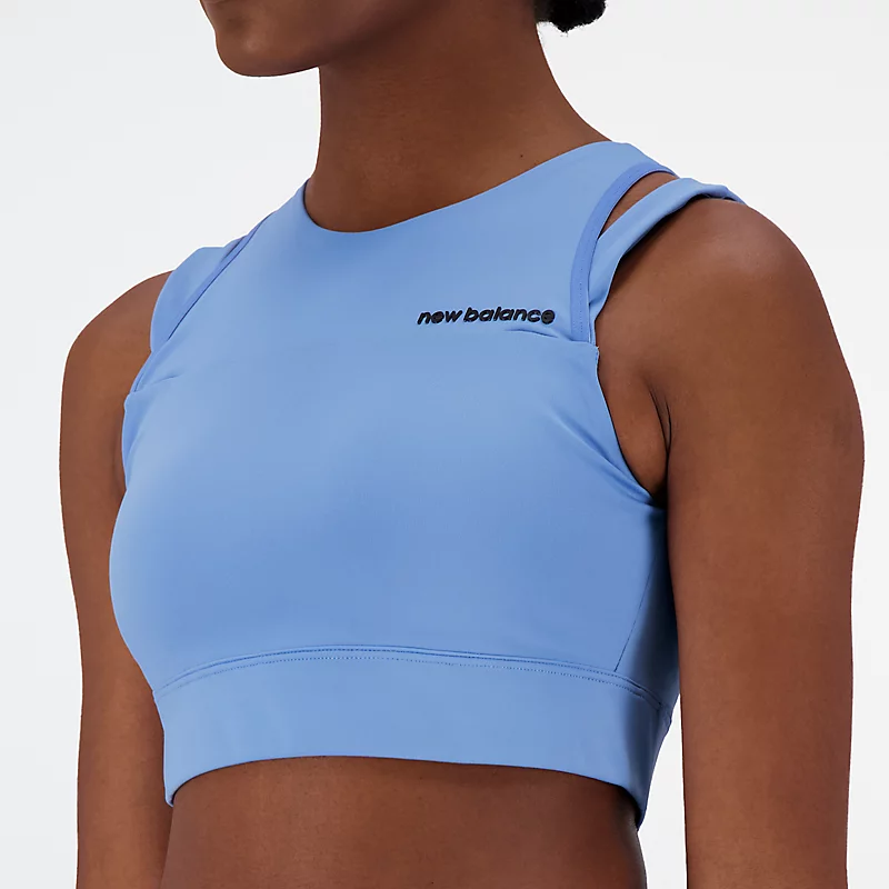 Sujetador deportivo corto Biustonosz Femme Shape Shield - AZUL HERITAGE