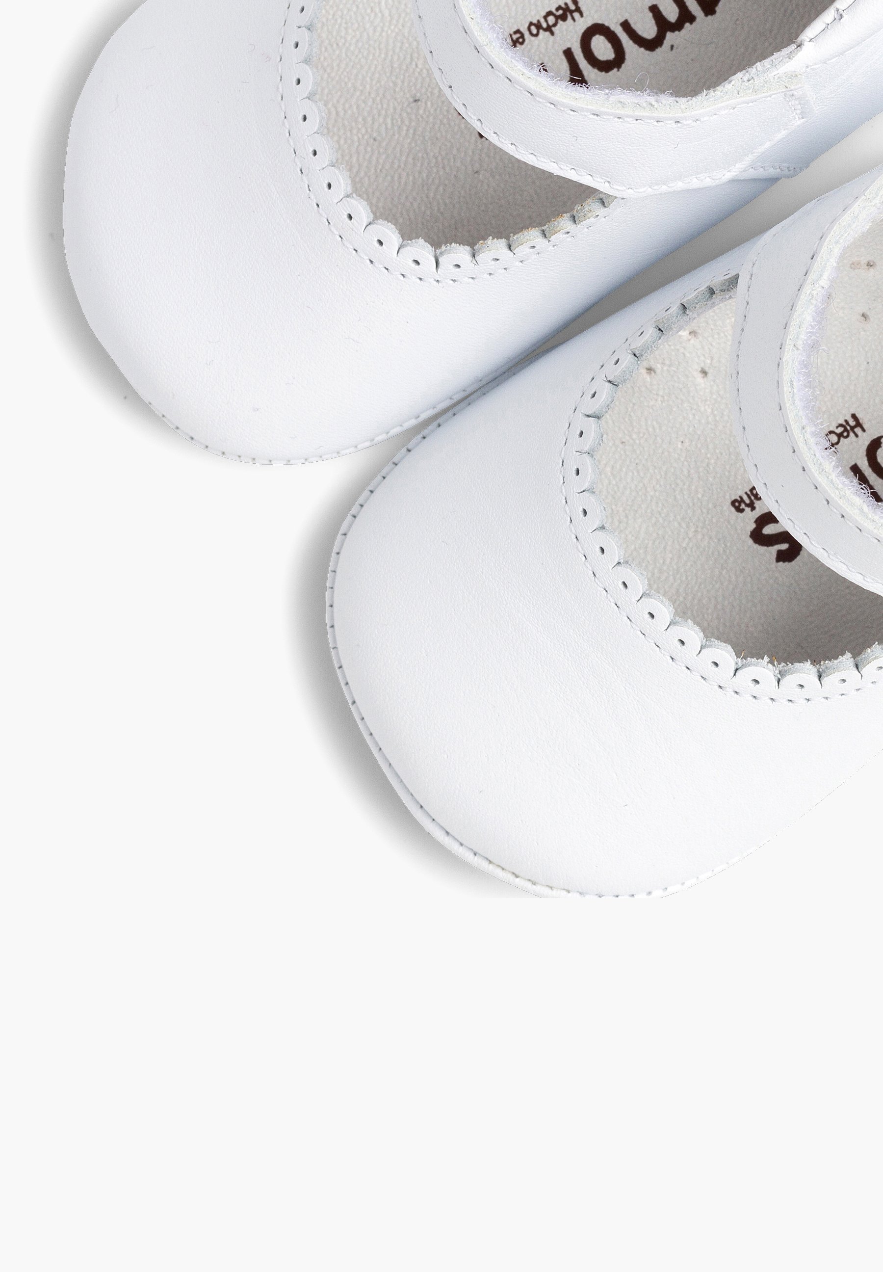Pisamonas MERCEDITAS TIRA ADHERENTE - Babyschoentjes - blanco