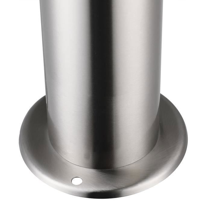 Monzana Dahlia Silver vloerlamp, buitenverlichting, E27 fitting, roestvrij staal, IP44, tuinpad