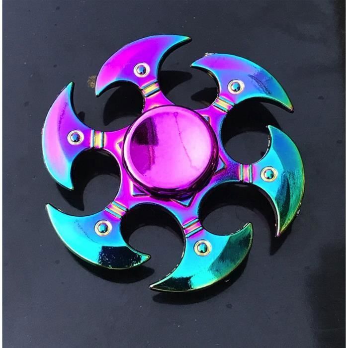 Spinner a mano in metallo arcobaleno (disponibile in Francia ©)