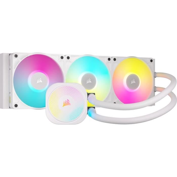 Waterkoeling - CORSAIR - iCUE LINK TITAN 360 RX - RGB - Wit