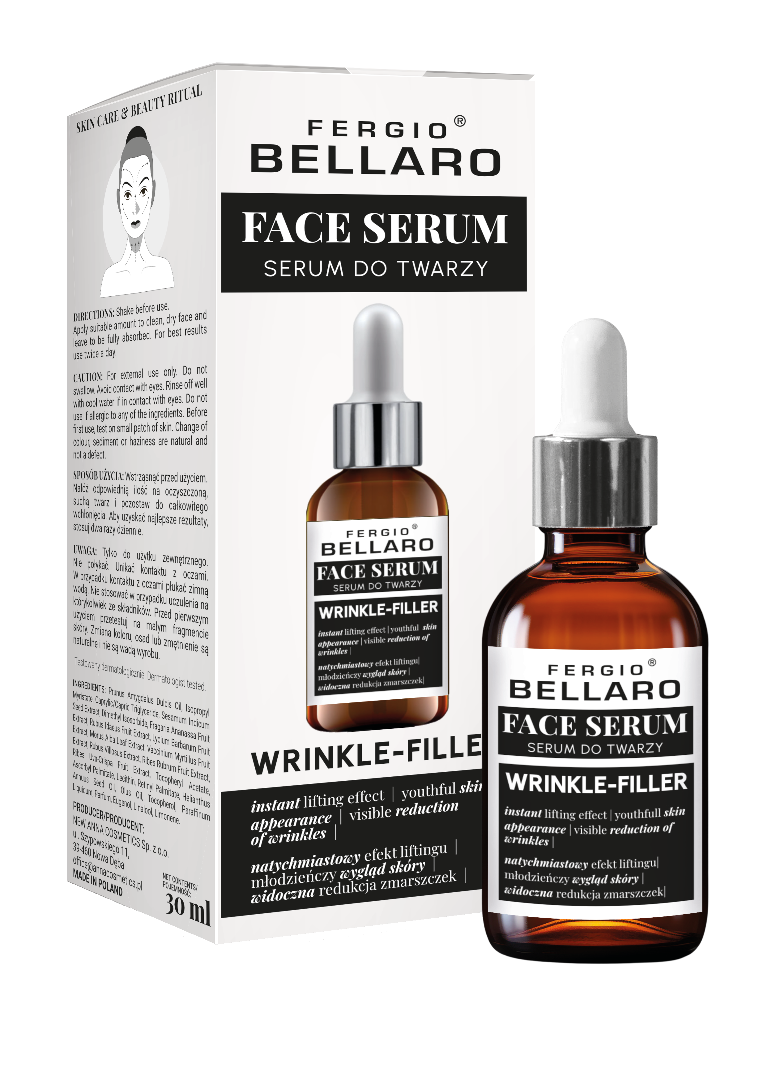 Botox Effect veido serumas Prieš raukšles ir senėjimą stabdantys kremai