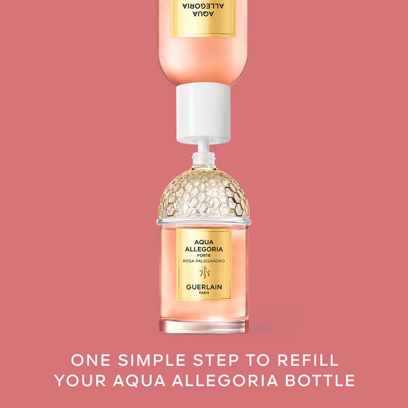 GUERLAIN Aqua Allegoria Rosa Palissandro Forte Eau de Parfum atkārtoti uzpildāma pudelīte sievietēm