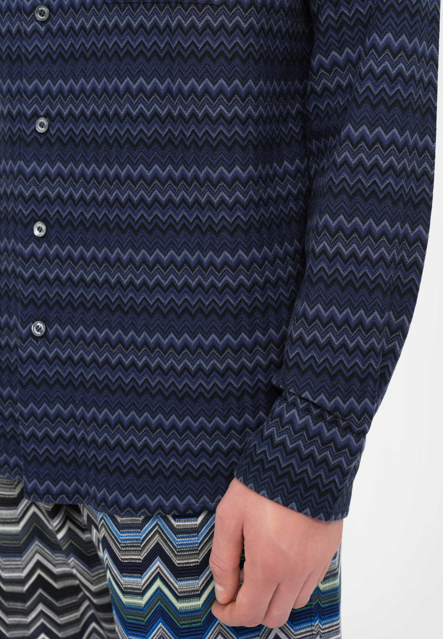 Chemise Missoni - tons bleus