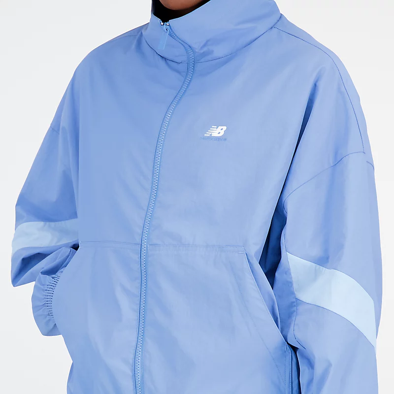 Damska kurtka lekkoatletyczna Remastered Woven – HERITAGE BLUE