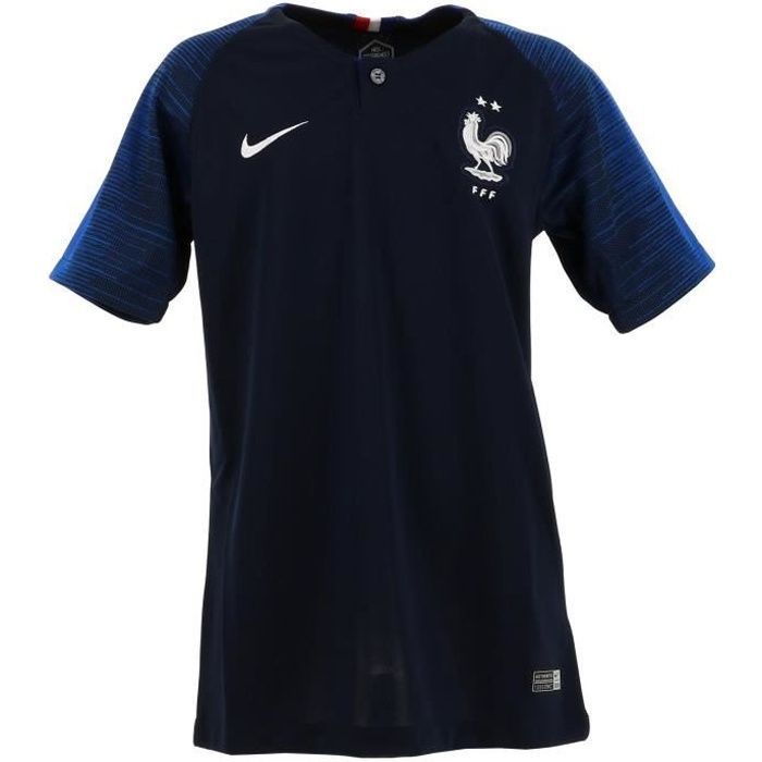 Camiseta de fútbol réplica NIKE FFF BRT STAD JSY SS HM - Niños - Azul / Gris antracita / Blanco