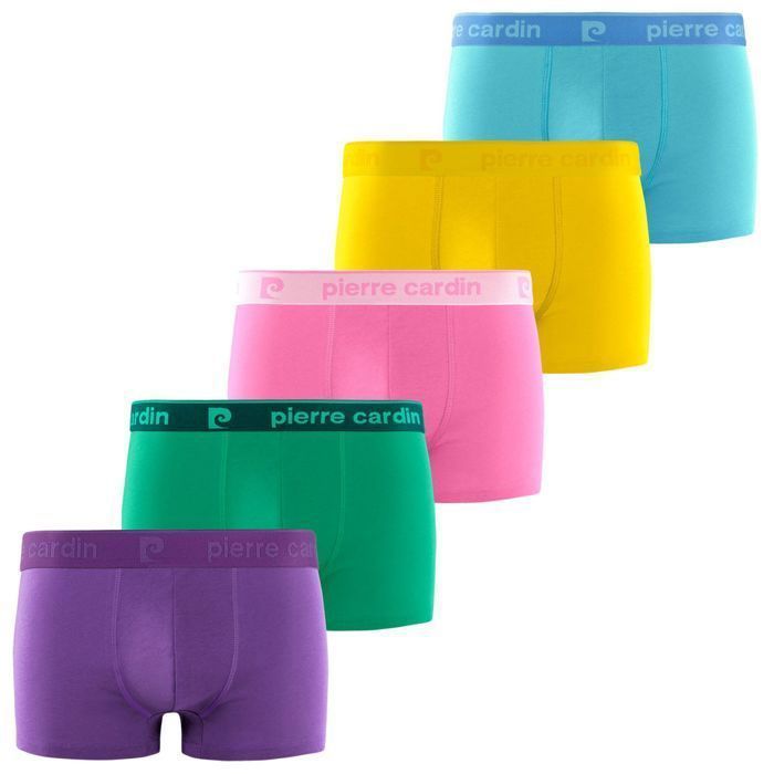 Calzoncillos bóxer Pierrecardin para hombre - Verde (Paquete de 5)
