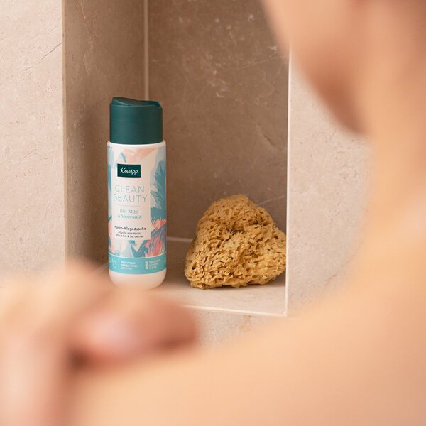 Kneipp Clean Beauty gel za prhanje z bio algami in morsko soljo<br>200 ml - Suha koža