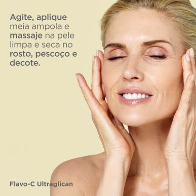 Isdinceutics Rejuvenate Flavo-C Ultraglican Serum Ampoules Antioxidant Serum Hyaluronic Acid 10 ampoules 10 ampoules