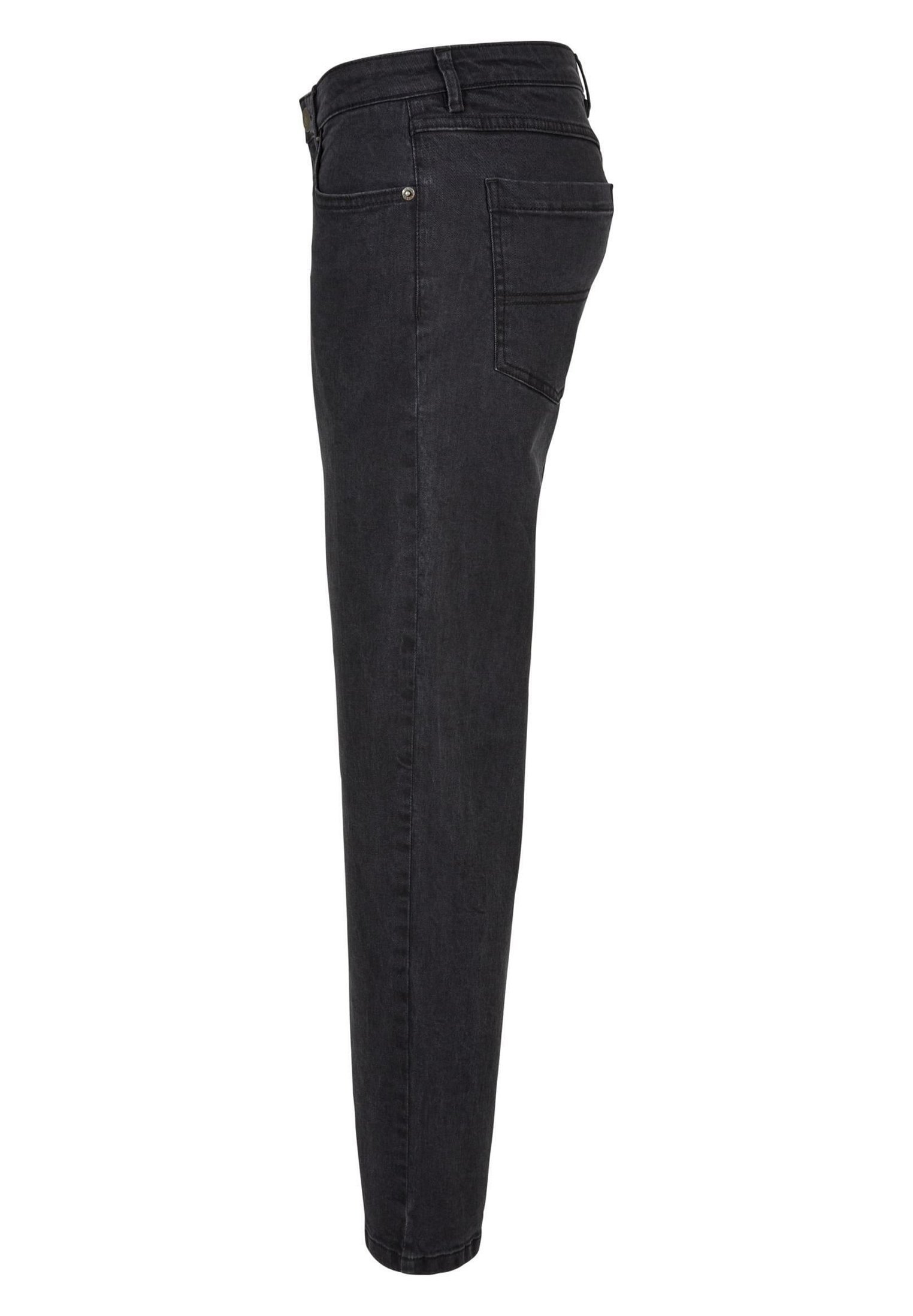 Urban Classics jeans met rechte pijpen - zwart gewassen