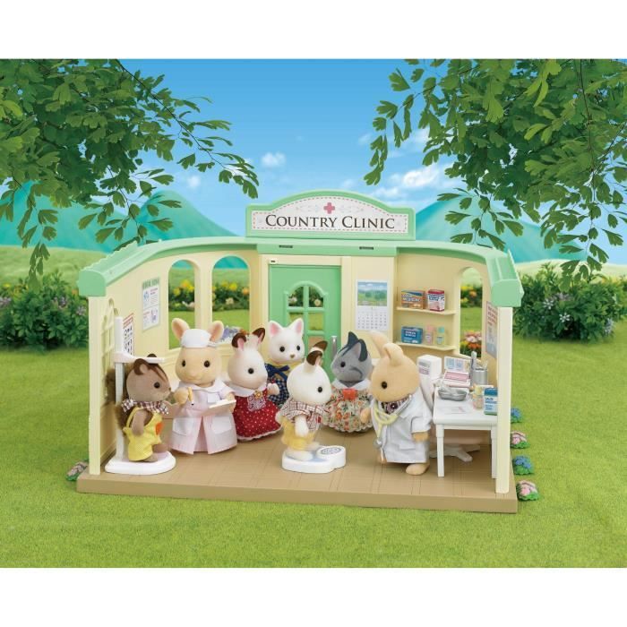Miniature Doctor's Office - SYLVANIAN FAMILIES - 5096 - Accessories included