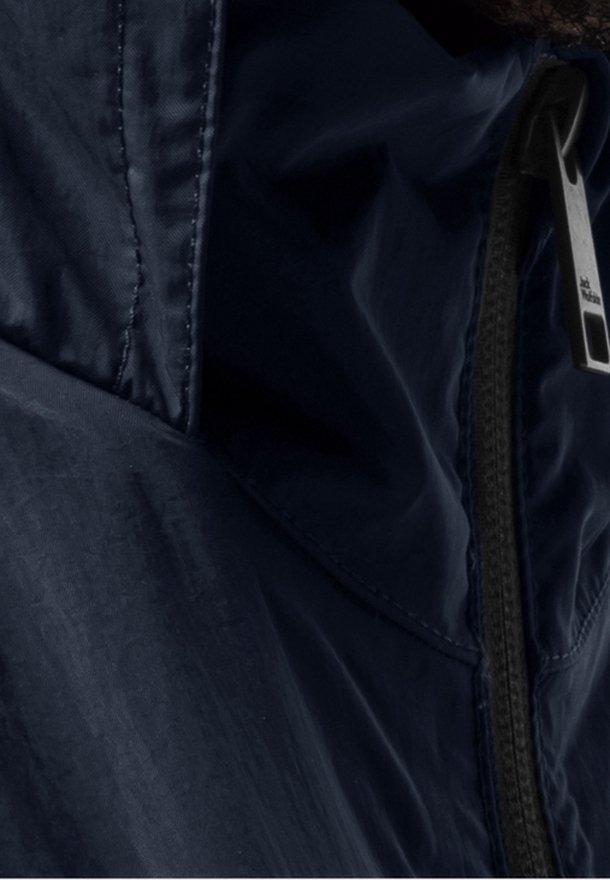 Jack Wolfskin waterdichte jas - donkerblauwe denim